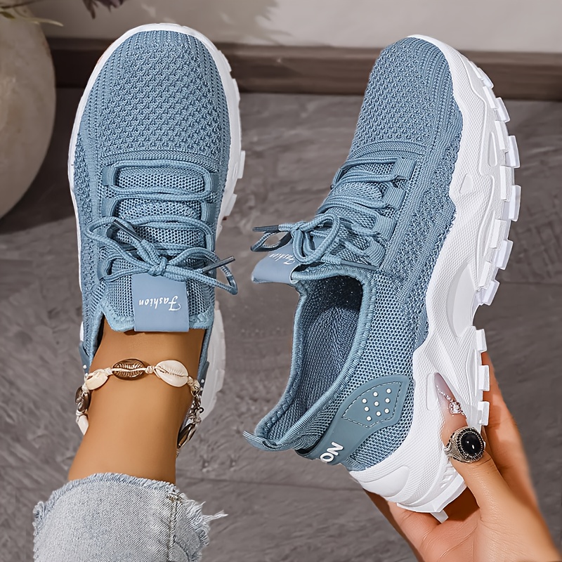 Oddychające, dzianinowe sneake – Men'S Shoes Comfortable Walking recenzja i cena