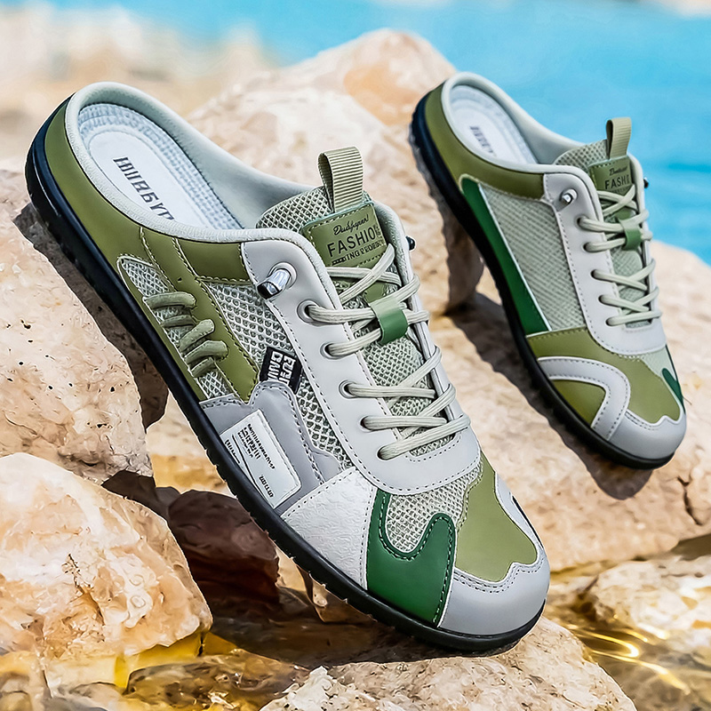 Modne, kolorowe, outdoorowe pó – Men'S Shoes Comfortable Walking recenzja i cena