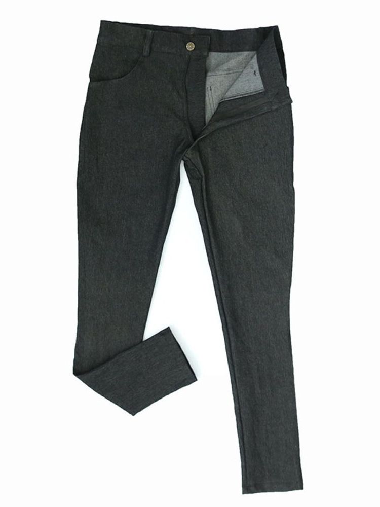 M-3XL męskie Denim elastyczny  – Men'S Shoes For Jeans recenzja i cena