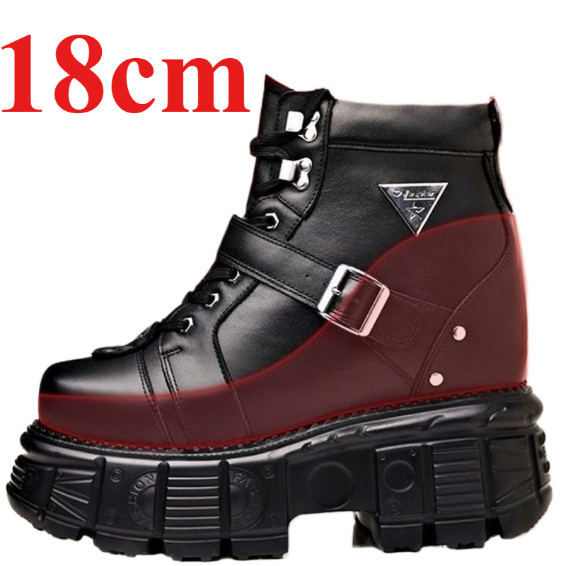 Męskie buty motocyklowe ze skó – Men Shoes Boots recenzja i cena