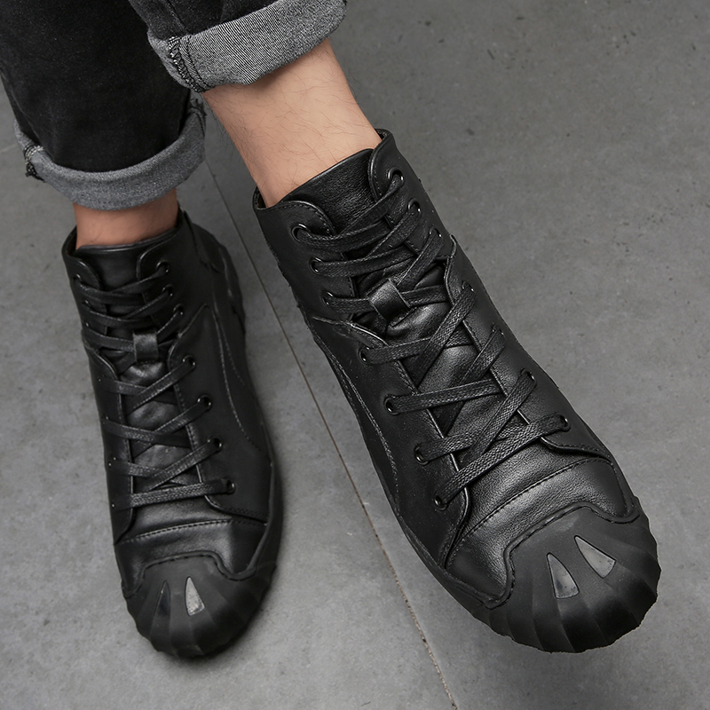 Męskie buty z prawdziwej skóry – Men'S Shoes Business Casual recenzja i cena