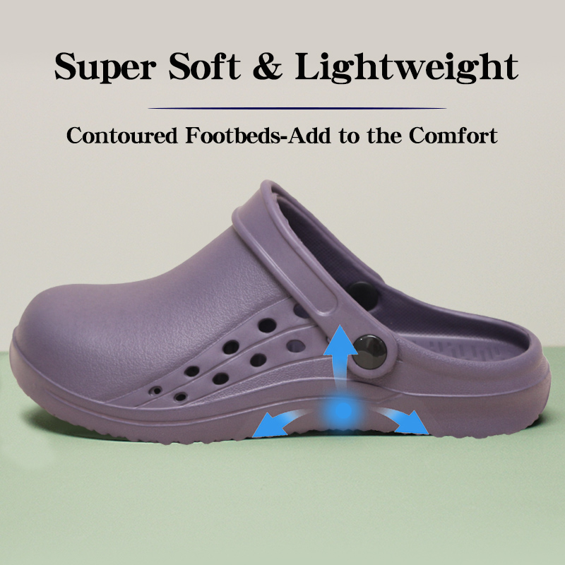 Klapki medyczne jednokolorowe, – Men Shoes For Office Work recenzja i cena