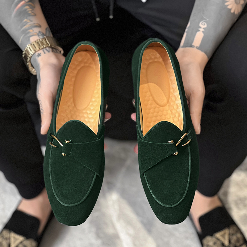 Nowe męskie modne szpiczaste z – Monk Strap Shoe recenzja i cena