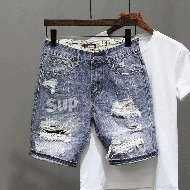 Męskie krótkie dżinsy Spodnie  – Men'S Shoes For Jeans recenzja i cena