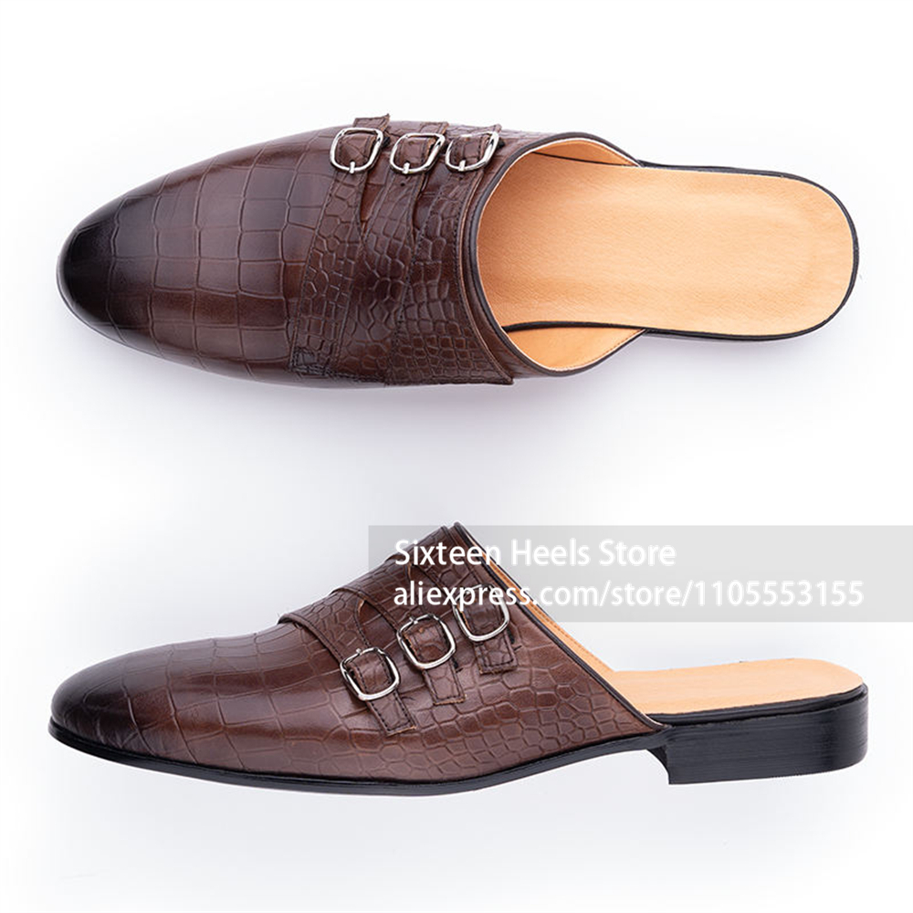Męskie klapki typu monk strap, – Monk Strap Shoe recenzja i cena