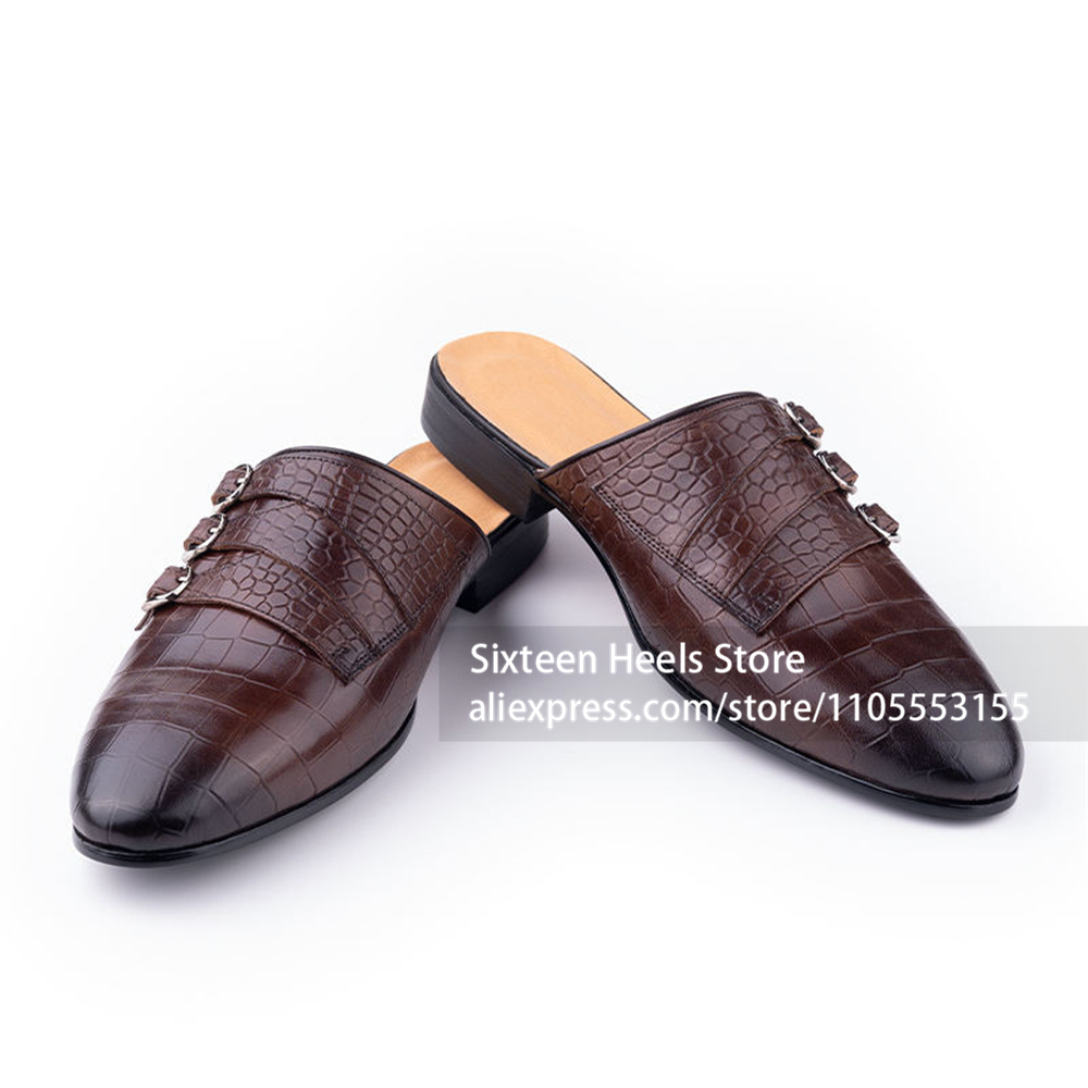 Męskie klapki typu monk strap, – Monk Strap Shoe recenzja i cena