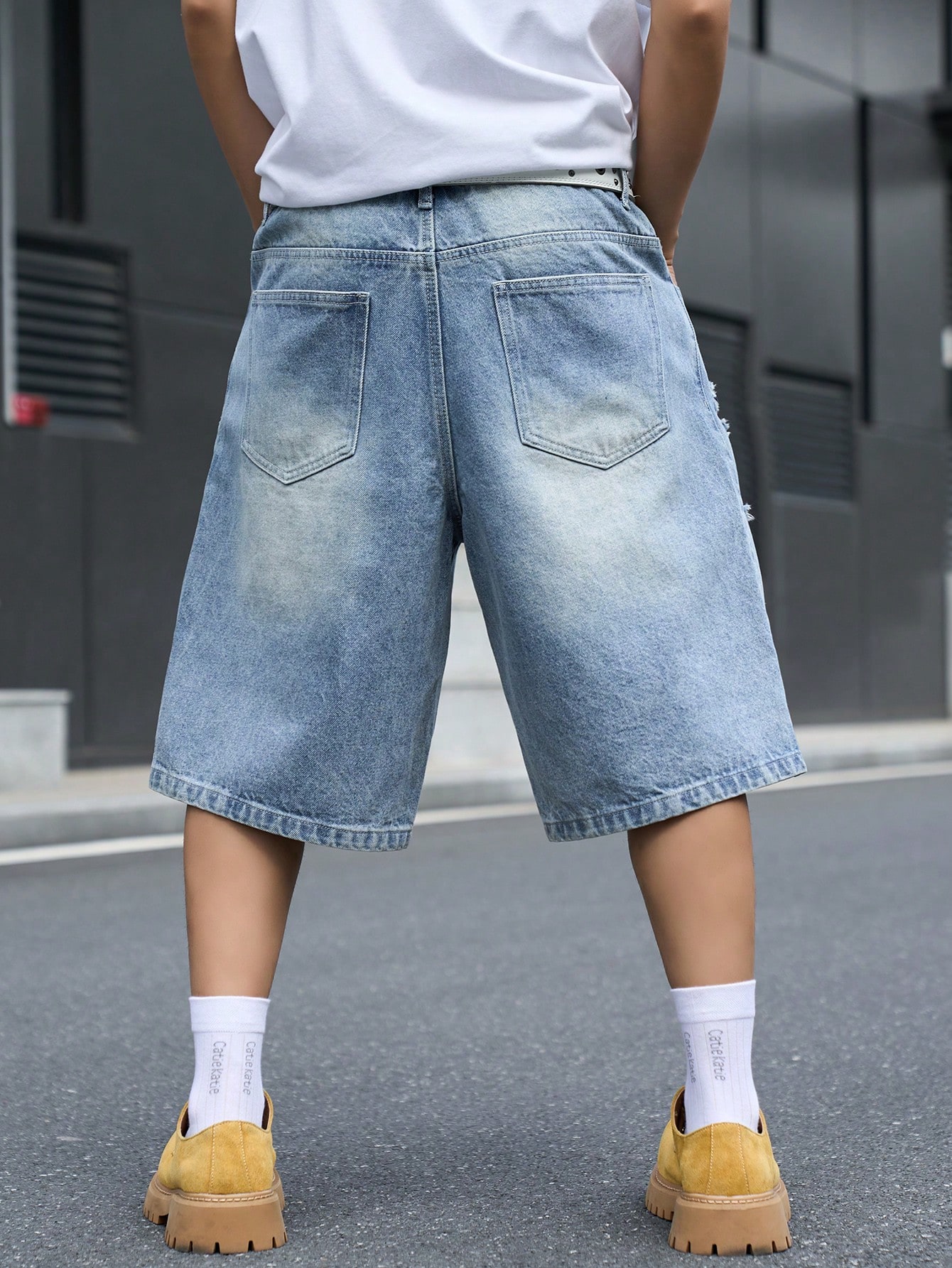 Męskie luźne dżinsowe szorty b – Men'S Shoes For Jeans recenzja i cena