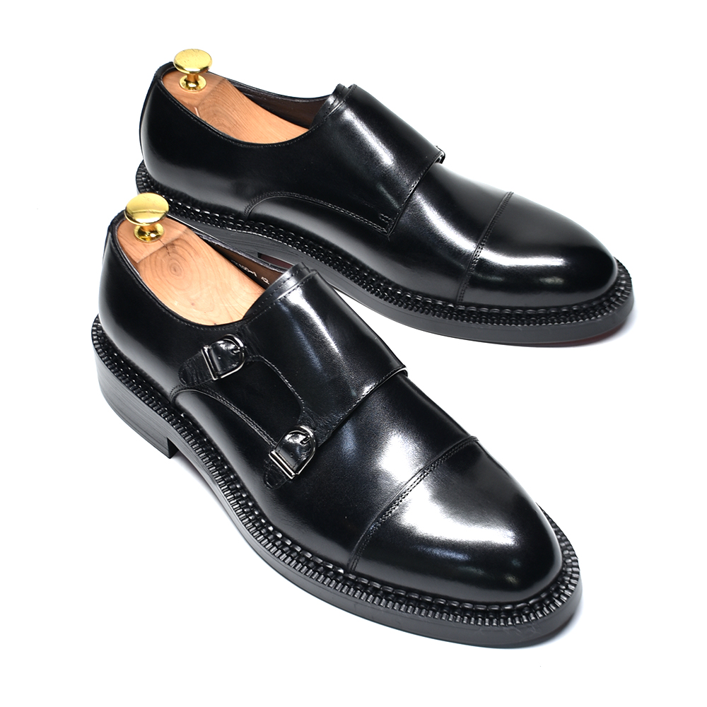 Luksusowe męskie buty ślubne z – Monk Strap Shoe recenzja i cena