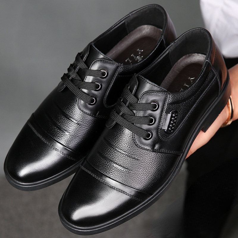 Zimowe męskie oryginalne skórz – Men Shoes For Office Work recenzja i cena