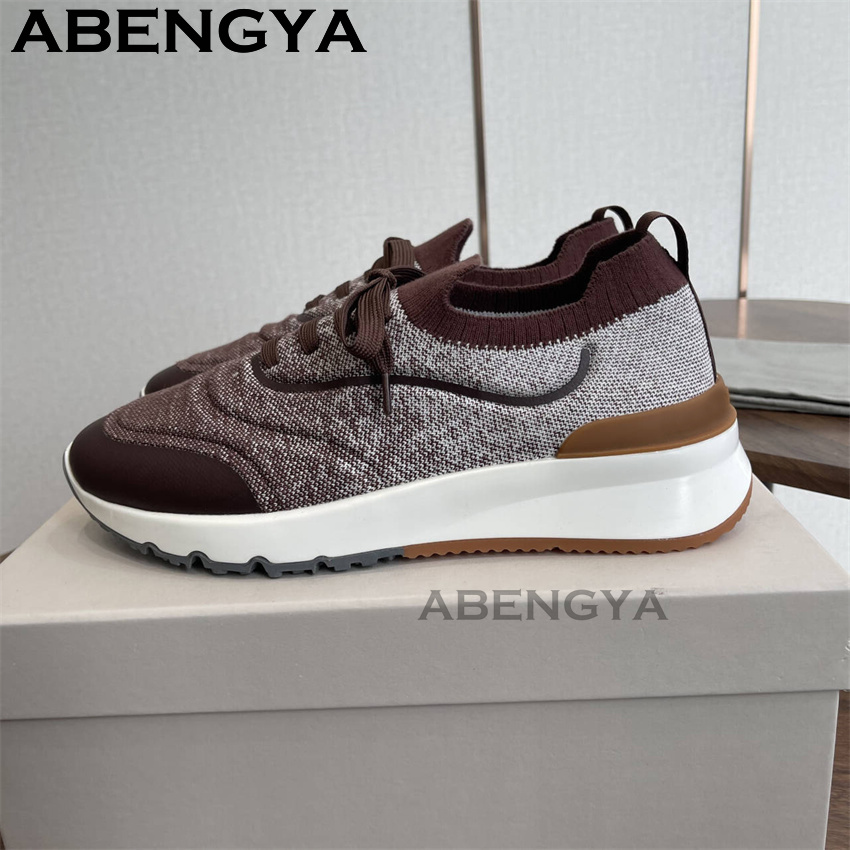Męskie, wielokolorowe, dzierga – Men Shoes Loafers recenzja i cena